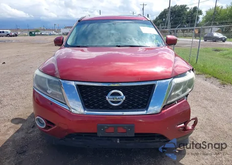 2014 Nissan Pathfinder Platinum z USA, uszkodzony, nr VIN 5N1AR2MM8EC600544